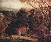 Samuel Palmer Landscape-Twilight oil painting picture wholesale